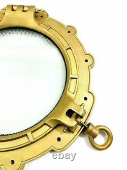 15Porthole Nautical Ship Window Porthole Antique Aluminum Brass Vintage Replica