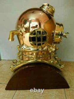 18 Antique Scuba Diving Helmet U. S Navy Mark V Vintage Divers Helmet Replica