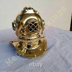 7Inch Vintage Brass Antique Scuba replica Divers Helmet Collectible Deep Sea