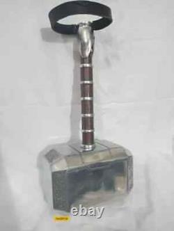Antique Props Metal Cosplay Vintage Avengers Hammer Thor Solid Replica Mjolnir