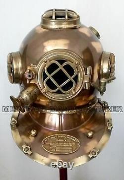 Antique Style Diving Helmet Mark V Deep Sea Divers Helmet Vintage Replica Solid