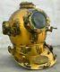 Antique Vintage Divers Helmet 18 Diving Marine Us Navy Mark V Deep Sea Replica