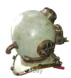 Antique Vintage Diving Helmet Boston U. S Navy Mark V Scuba Helmet Replica