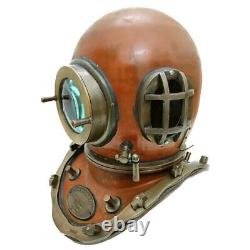 Antique Vintage Diving Helmet Replica Deep Sea Marine Scuba Divers Iron