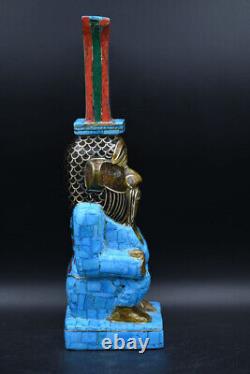 Bes Egyptian God God of fun Nice Antique replica Egyptian Handmade Egyptian Made