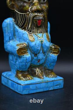 Bes Egyptian God God of fun Nice Antique replica Egyptian Handmade Egyptian Made