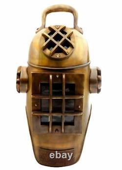 Brass Antique Vintage Deep Sea Scuba Morse Divers Diving Helmet Replica