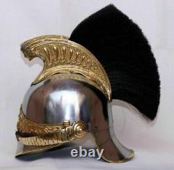 Brass Casque Officer of Dragon Military Cavalry Empire Napoleon Helmet Replica