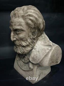 Head Statue Antique Giuseppe Verdi, replica, original circa 1891-1909