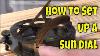 How To Set Up And Use A Sundial London Hall Antique Replica Portable Sundial