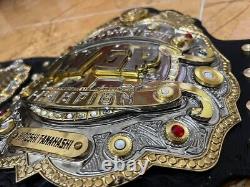 IWGP Wrestling Championship belts Adult Size Metal 4mm Replica