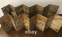 Kawanakajima Battle Folding Screens 2Set Iwakuni History Art Museum Reproduction