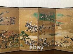 Kawanakajima Battle Folding Screens 2Set Iwakuni History Art Museum Reproduction