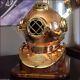 Marine Sea Scuba Navy Style Replica Polished Brass And Copper Diving Helmet Gift