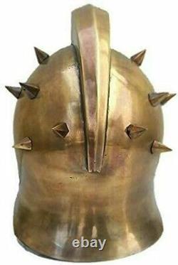 Medieval Helmet Gladiator Knight Replica Warrior Battle Antique Vintage Steel