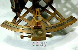 Medieval Vintage brass nautical sextant 8 collectible ship's instrument replica