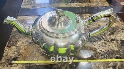 Melon Sheffield Reproduction Design By Community Silverplated Tea Serving Set