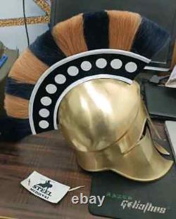 Replica Roman movie 300 Antique Vintage Spartan Helmet Costume Gift Warrior