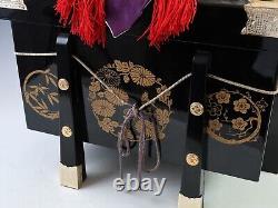 Samurai Helmet -A Replica of National Treasure Style- with a Black Scared Box