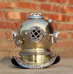 Scuba Diving Divers Helmet Replica Nautical Desk 12 Divers Helmet Home Decor