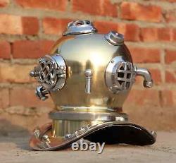 Scuba Diving Divers Helmet Replica Nautical Desk 12 Divers Helmet Home Decor