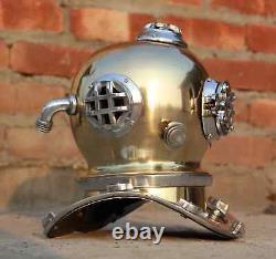 Scuba Diving Divers Helmet Replica Nautical Desk 12 Divers Helmet Home Decor