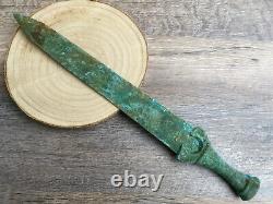 Unique Ancient Roman Wonderful Bronze Big Sword 42 cm