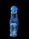 Unique Replica Of Egyptian Antique Sekhmet Seated Blue Statue Goddess Of War