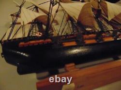 Vintage Buccaner Ship Replica 20 X 13 exceptionally detailed