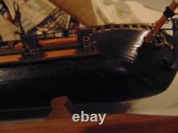 Vintage Buccaner Ship Replica 20 X 13 exceptionally detailed