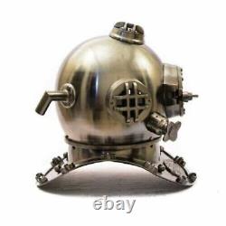 Vintage Diving Helmet US Navy Mark V Antique Deep Marine Scuba Replica Helmet