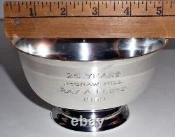Vintage Gorham 5 Sterling 41657 Paul Revere Reproduction Bowl