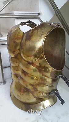 Vintage Knight Brass Antique Finish Muscle Armor Jacket Halloween Item Replica