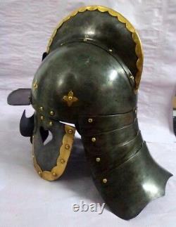 Vintage Polish Hussar Helmet armour helmet antique finish replica POLAND