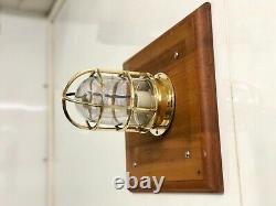 Vintage Replica Brass Ceiling Antique Bulkhead Nautical Passage Light -Lot of 10