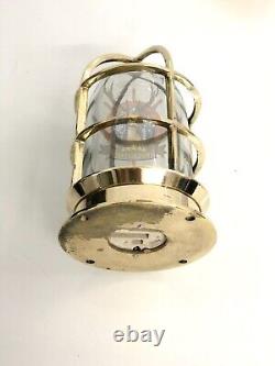 Vintage Replica Brass Ceiling Antique Bulkhead Nautical Passage Light -Lot of 10