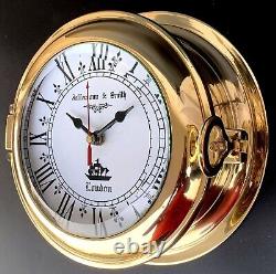 Vintage Replica Home Decorative Brass Ship Clock Antique Style Marine Wall Clock