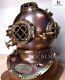 Vintage Style Steel Finish Mark V Scuba Replica Divers Diving Helmet Gift Design