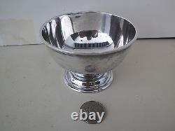 Vntg George II Reproduction Sterling Silver Footed Bowl