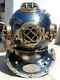 Antique 18 Casque De Plongée Vintage Boston Mark V U. S Navy Deep Sea Divers Helmet Replica