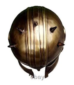 Casque Boba Fett Mandalorian Forgeron Etoile Guerres Casque Laiton Antique Halloween