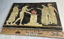 Le Centaure n° 145 Allumage de la flamme olympique 480 av. J.-C. Réplique murale athénienne