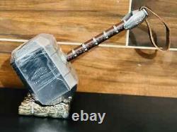 Marteau de Thor en métal MCU Thor Mjolnir Accessoires Cosplay Antique Vintage Avengers Réplique