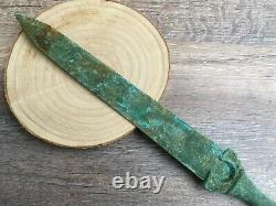 Unique Ancienne Romaine Merveilleuse Grande Épée en Bronze de 42 cm