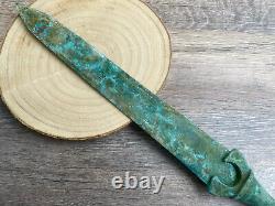 Unique Ancienne Romaine Merveilleuse Grande Épée en Bronze de 42 cm